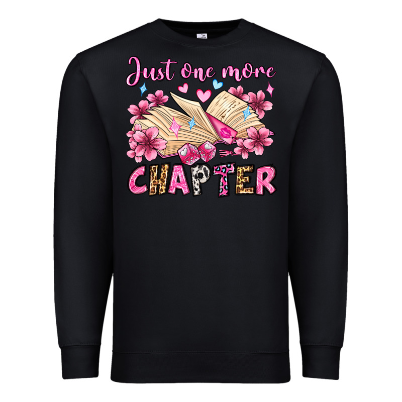 Just One More Chapter Valentine's Day Olivia Premium Sweatshirt by OliviaCreatesArt | Teevron