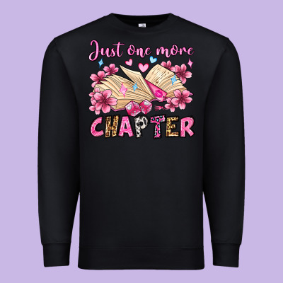 Just One More Chapter Valentine's Day Olivia Premium Sweatshirt Designed By Oliviacreatesart