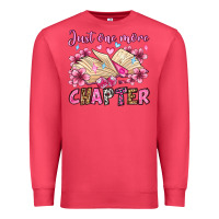 Cardinal just one more chapter valentine's day olivia Premium Sweatshirt - OliviaCreatesArt