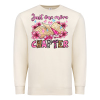Sandshell just one more chapter valentine's day olivia Premium Sweatshirt - OliviaCreatesArt