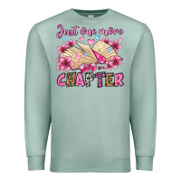 Seafoam just one more chapter valentine's day olivia Premium Sweatshirt - OliviaCreatesArt