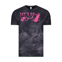 Cloud Black lets go girls Vintage Tee - NancyCooperArtShop