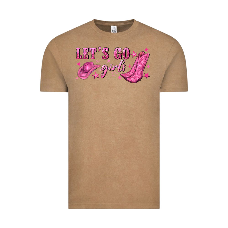 Lets Go Girls Vintage Tee by NancyCooperArtShop | Teevron
