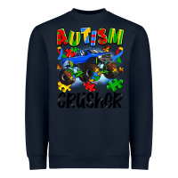 Navy autism crusher Heavyweight Sweatshirt - Artiststas