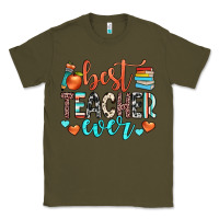 Army Green best teacher ever Classic Tee - JahusDesignShop