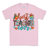 Bubblegum Pink best teacher ever Classic Tee - JahusDesignShop