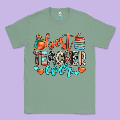 Best Teacher Ever Classic Tee Designed By Jahusdesignshop