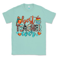Seafoam best teacher ever Classic Tee - JahusDesignShop