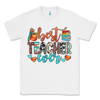White best teacher ever Classic Tee - JahusDesignShop