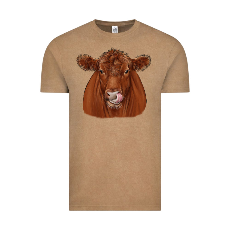 Red Angus Vintage Tee by JahusDesignShop | Teevron