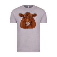 Vintage Zinc red angus Vintage Tee - JahusDesignShop
