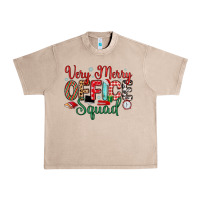 French Oak very merry office squad Urban Heavy Tee - MaliasSmallBusiness