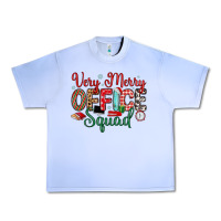 Grape Ice very merry office squad Urban Heavy Tee - MaliasSmallBusiness