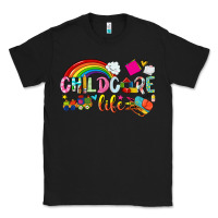 Black childcare life Classic Tee - NancyCooperArtShop