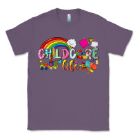 Lavender childcare life Classic Tee - NancyCooperArtShop