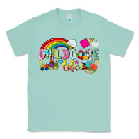 Seafoam childcare life Classic Tee - NancyCooperArtShop
