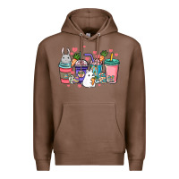 Chestnut Easter Day coffee drink Premium Hoodie - HowdyJamesFarm