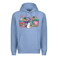 Colony Blue Easter Day coffee drink Premium Hoodie - HowdyJamesFarm