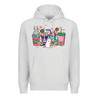 Dove Grey Easter Day coffee drink Premium Hoodie - HowdyJamesFarm