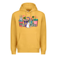 Mustard Easter Day coffee drink Premium Hoodie - HowdyJamesFarm