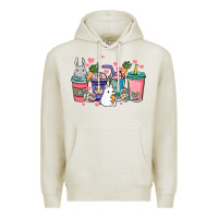 Oatmeal Heather Easter Day coffee drink Premium Hoodie - HowdyJamesFarm