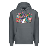 Rock Easter Day coffee drink Premium Hoodie - HowdyJamesFarm