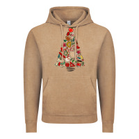 Vintage Coffee teacher christmas tree Vintage Hoodie - MaliasSmallBusiness