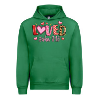Emerald loved john 3 16 Urban Hoodie - LillyAllenDesigns