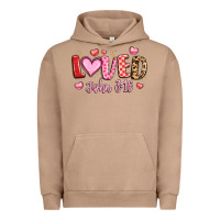 Pigment Burro loved john 3 16 Urban Hoodie - LillyAllenDesigns