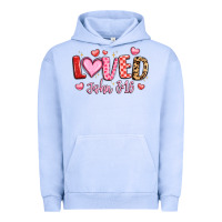 Pigment Grape Ice loved john 3 16 Urban Hoodie - LillyAllenDesigns
