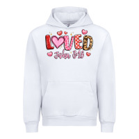 White loved john 3 16 Urban Hoodie - LillyAllenDesigns