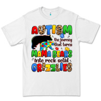 White autism the journey that turns mama bears Premium Tee - JahusDesignShop