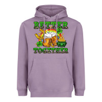 Lavender Better together St. Patrick's Day Heavyweight Hoodie - CowGirlArtShop