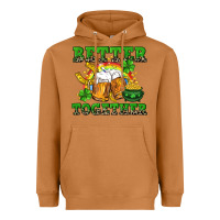 Meerkat Better together St. Patrick's Day Heavyweight Hoodie - CowGirlArtShop