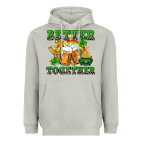 Moon Dust Better together St. Patrick's Day Heavyweight Hoodie - CowGirlArtShop