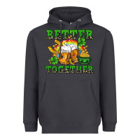 Smoke Better together St. Patrick's Day Heavyweight Hoodie - CowGirlArtShop