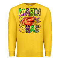 Lemon mardi gras crawfish olivia Premium Sweatshirt - OliviaCreatesArt
