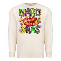 Sandshell mardi gras crawfish olivia Premium Sweatshirt - OliviaCreatesArt