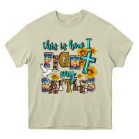 Mossy this is how i fight my battles Heavy Core Tee - AdoDesignShop