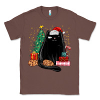 Chestnut christmas black cat Classic Tee - MaliasSmallBusiness