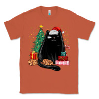 Copper christmas black cat Classic Tee - MaliasSmallBusiness