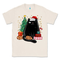 Natural christmas black cat Classic Tee - MaliasSmallBusiness