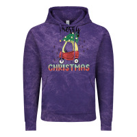 Cloud Purple merry christmas kids car Vintage Hoodie - MaliasSmallBusiness