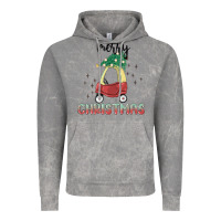 Cloud Rock merry christmas kids car Vintage Hoodie - MaliasSmallBusiness