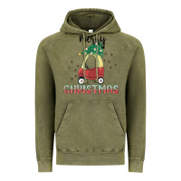 Vintage Olive merry christmas kids car Vintage Hoodie - MaliasSmallBusiness
