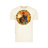 Vintage Arctic cowgirl sunflower Vintage Tee - MaliasSmallBusiness