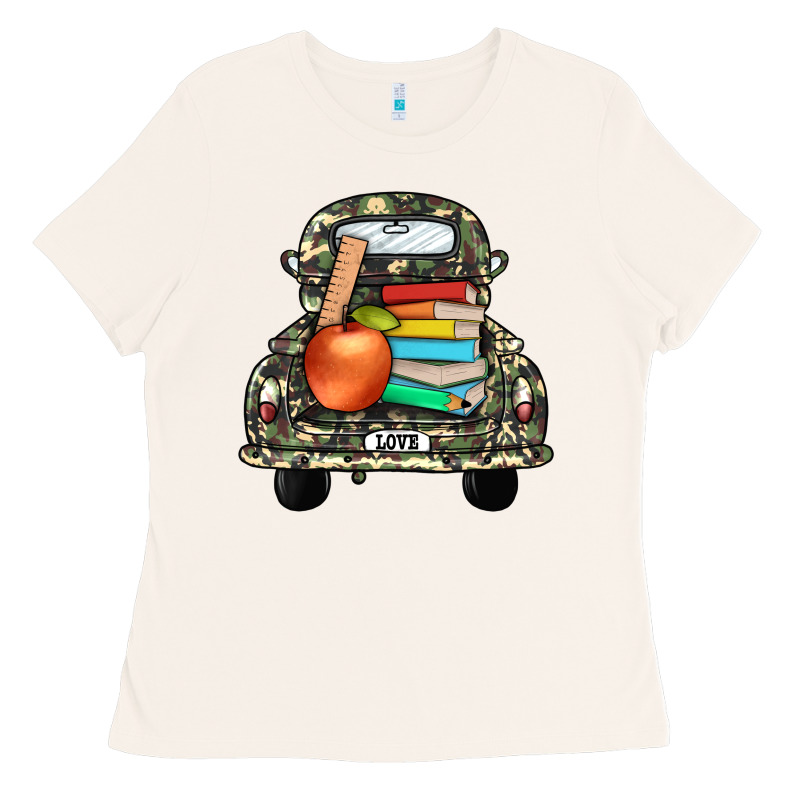 Farm Truck,back To School Ladies Tee by JahusDesignShop | Teevron