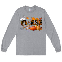 Heather Grey Fall Nurse Long Sleeve Tee - LillyAllenDesigns