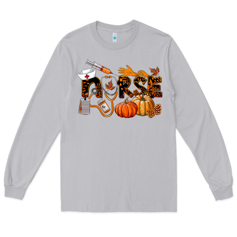 Fall Nurse Long Sleeve Tee by LillyAllenDesigns | Teevron
