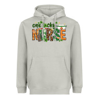 Moon Dust One lucky Nurse with elements St. Patricks Day Heavyweight Hoodie - HowdyJamesFarm